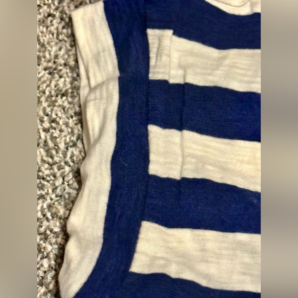 JCrew Factory Striped T-shirt Dress - Picture 5 of 6